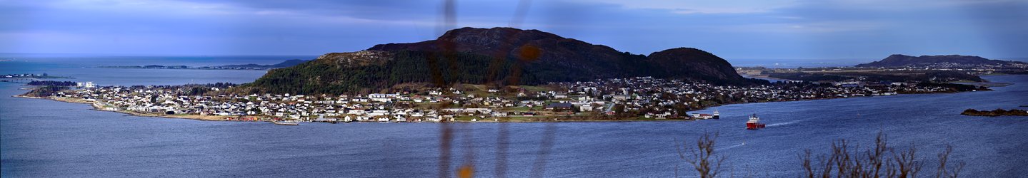 Particolare dell'isola di Valderøya